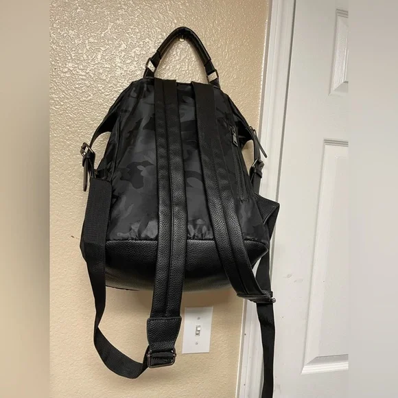 Tommy Bahama Bags Tommy Bahama Camo Nylon Backpack Black - Main Image